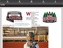 Tablet Screenshot of lavinlacrossecamps.com